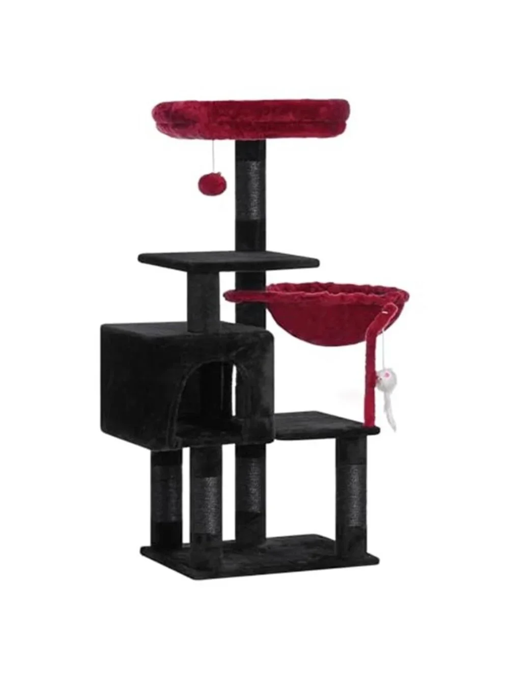 Cat Tree with Toy Cat Tower for Indoor Cats, 43.3 inch